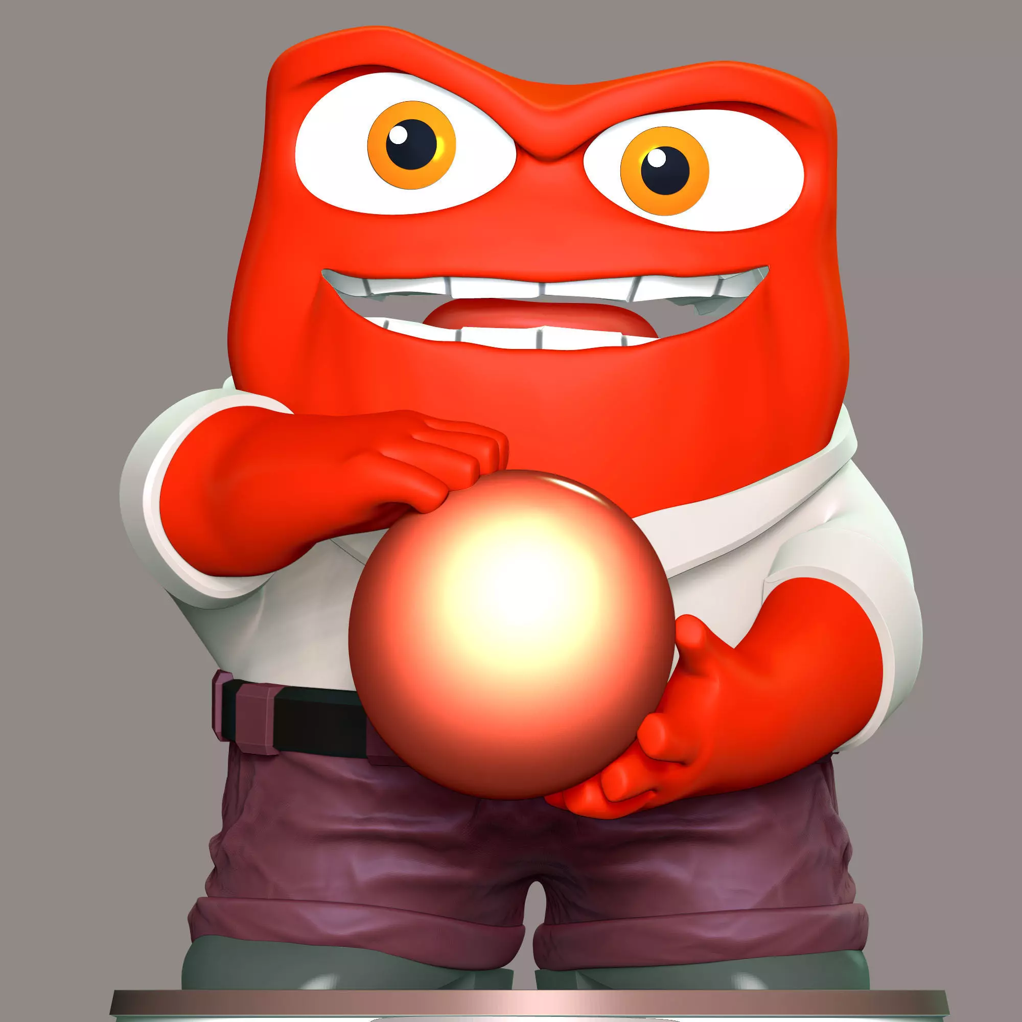 Anger - Inside Out 3D print model