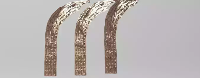 Warrior monk wall mural piece 1 