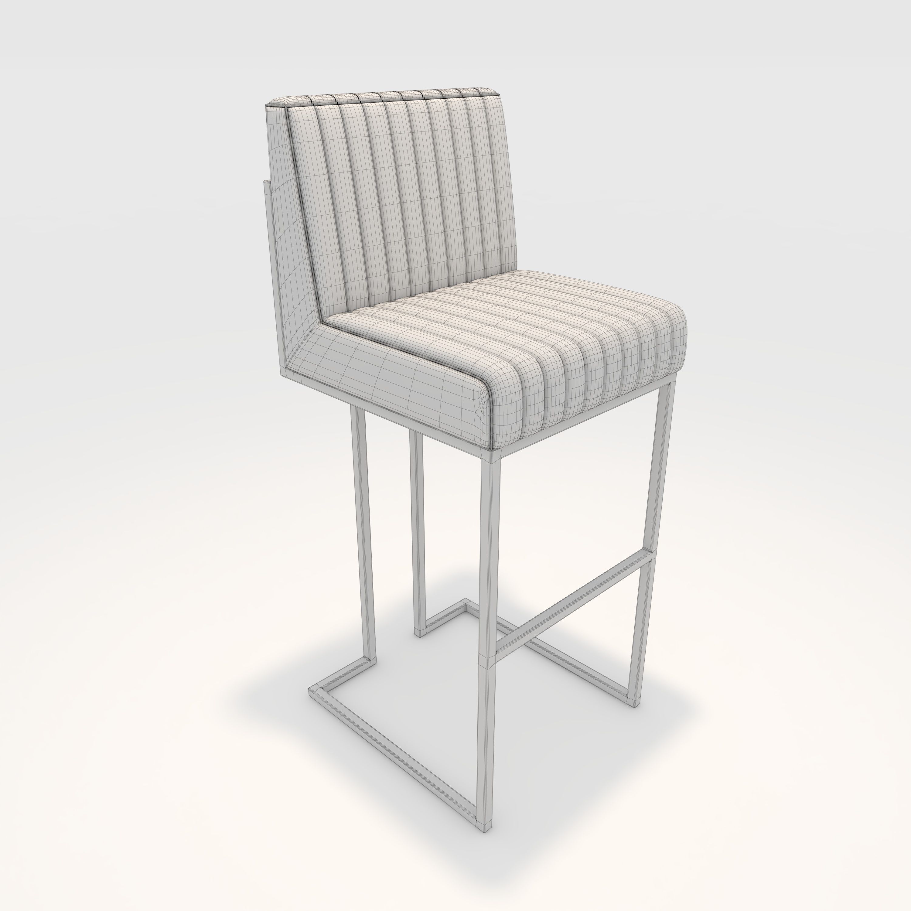 Bar Stool 42 3D model_1
