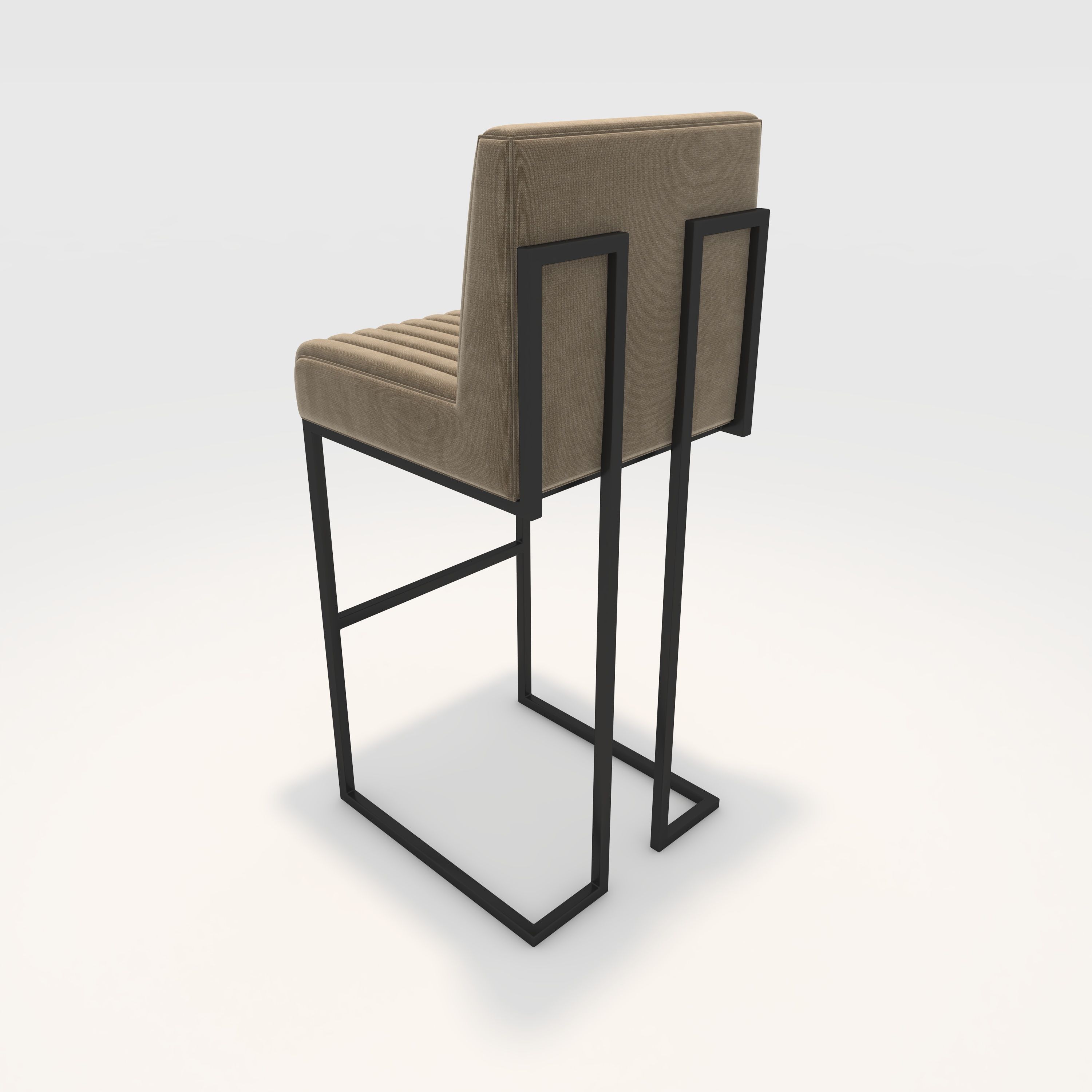 Bar Stool 42 3D model_4
