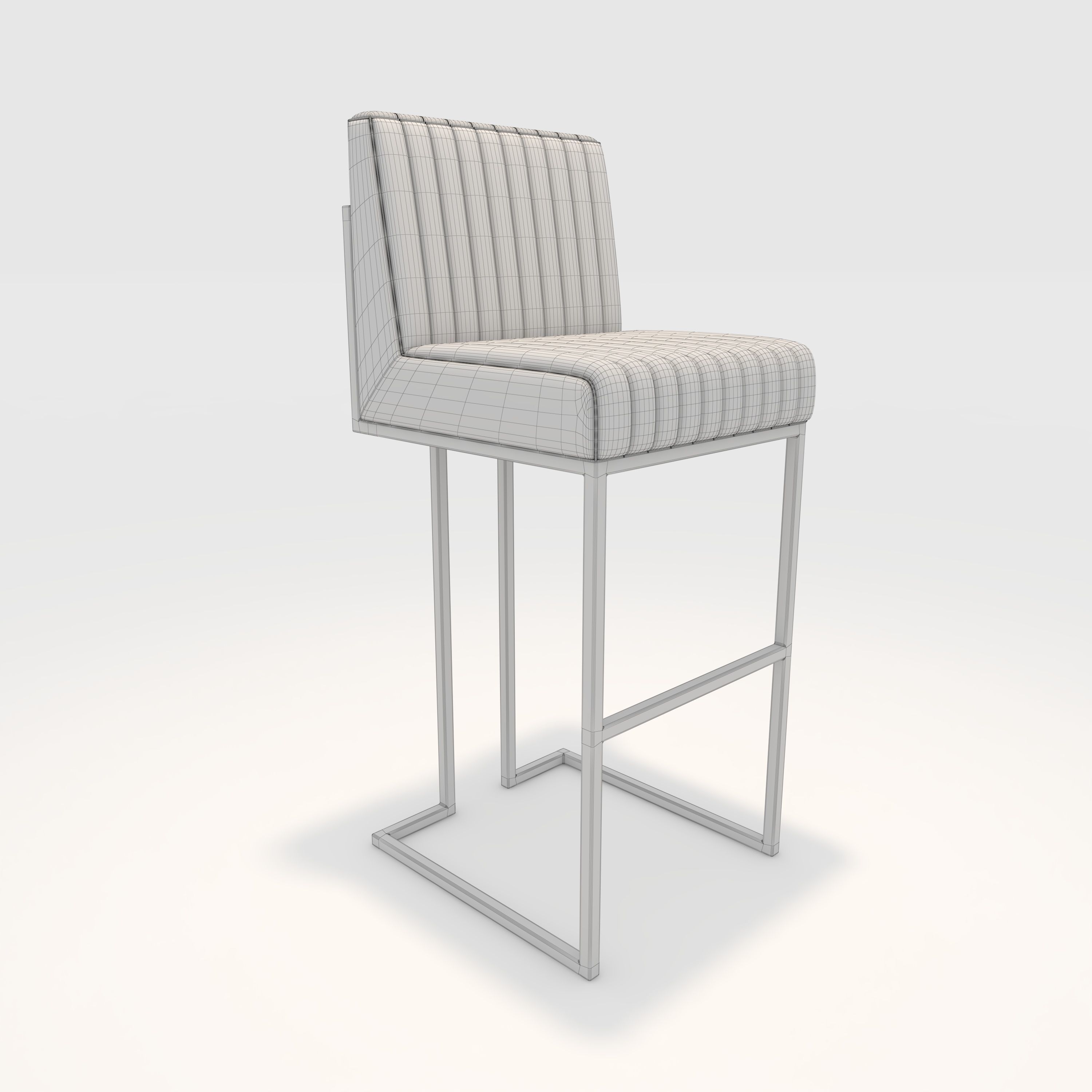 Bar Stool 42 3D model_7