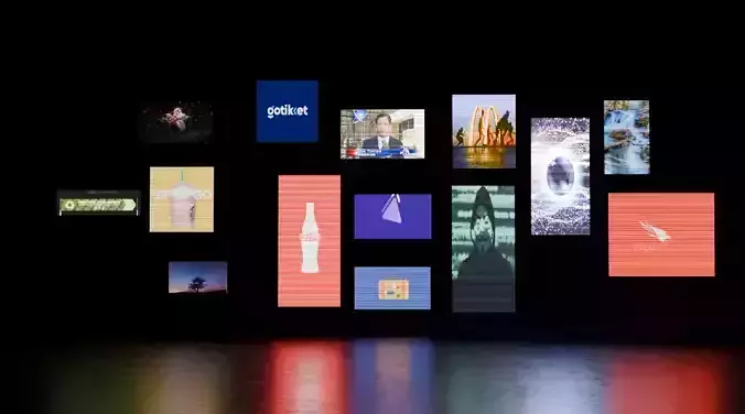 Animated  Futuristic Billboards