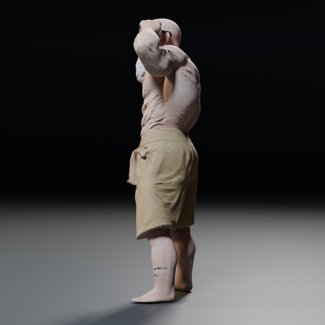 Mestre Kame  Master Roshi 3D print model_4