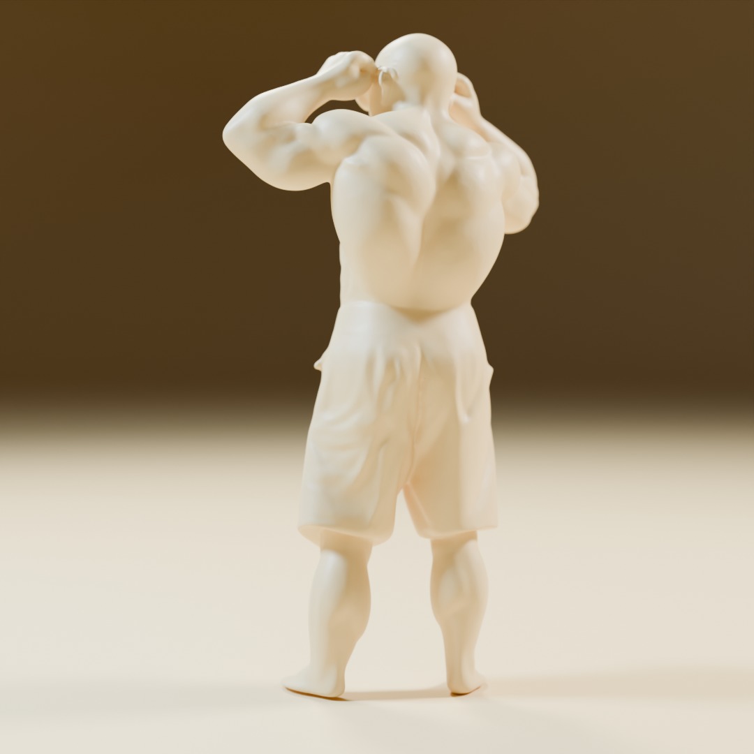 Mestre Kame  Master Roshi 3D print model_7