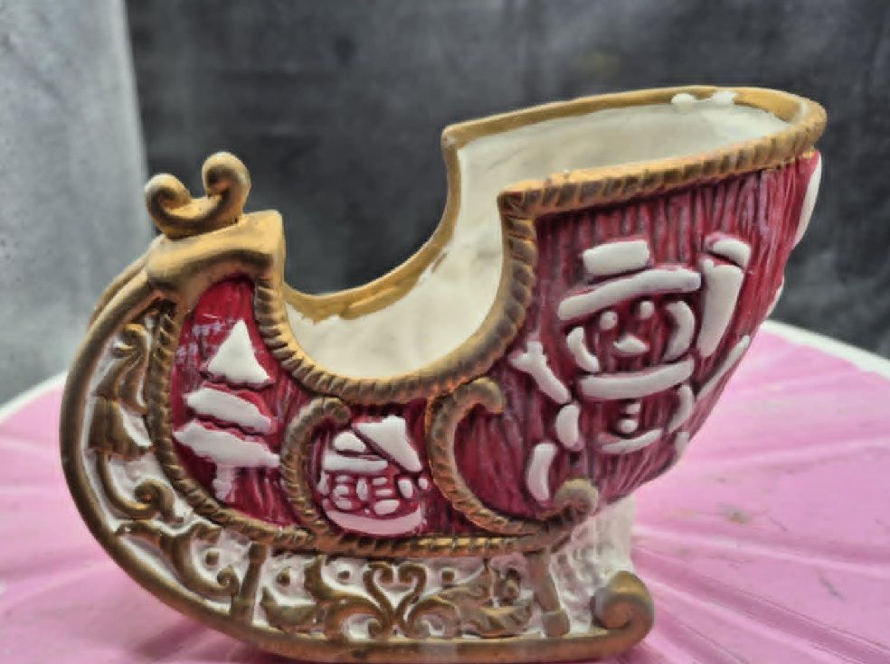 christmas sleigh winter decoration 3D print model_4