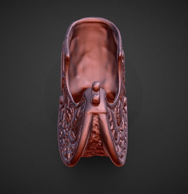 christmas sleigh winter decoration 3D print model_3