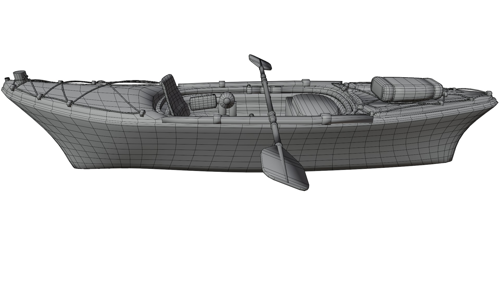 Kayak 3D model_14
