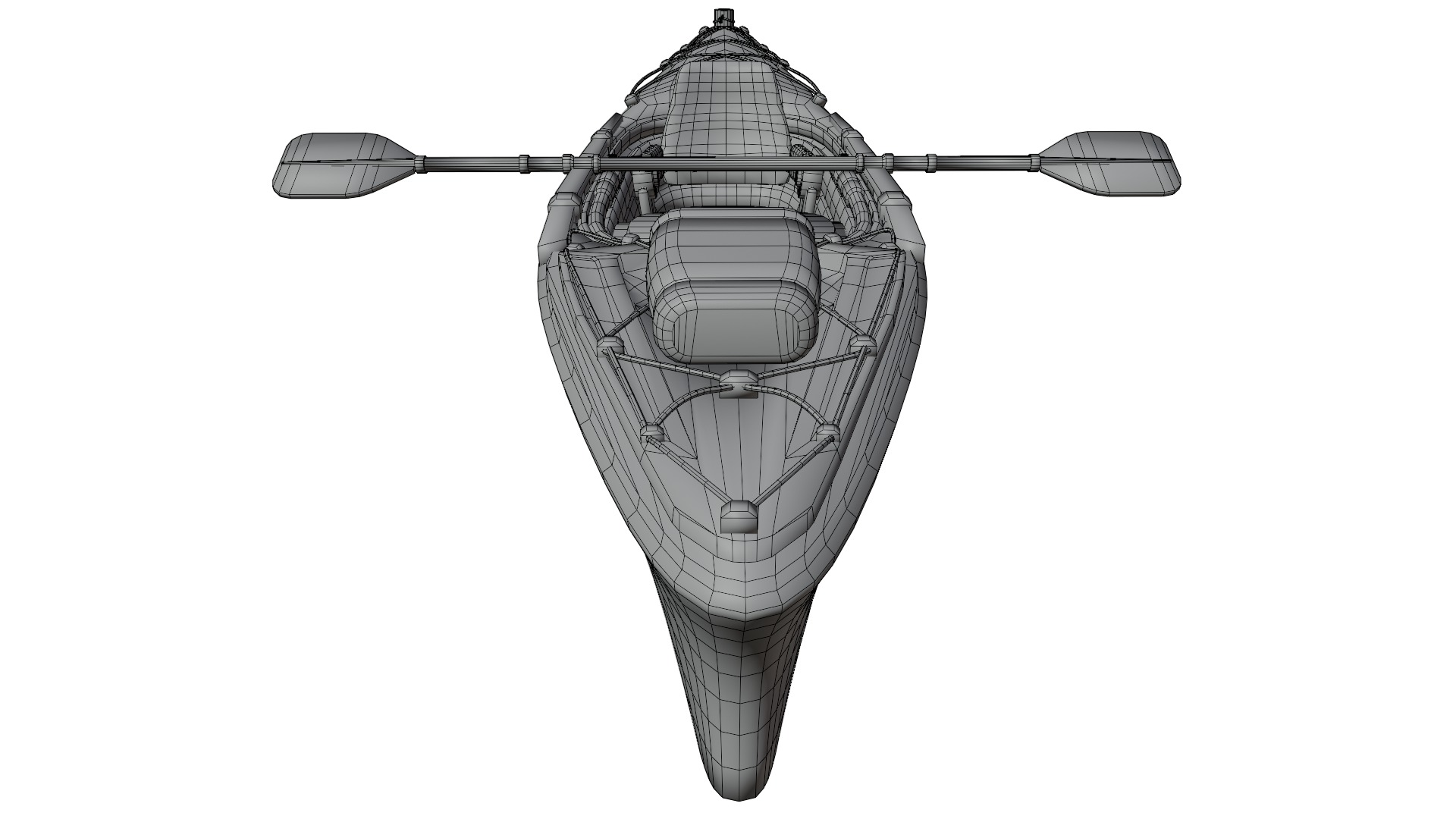 Kayak 3D model_16