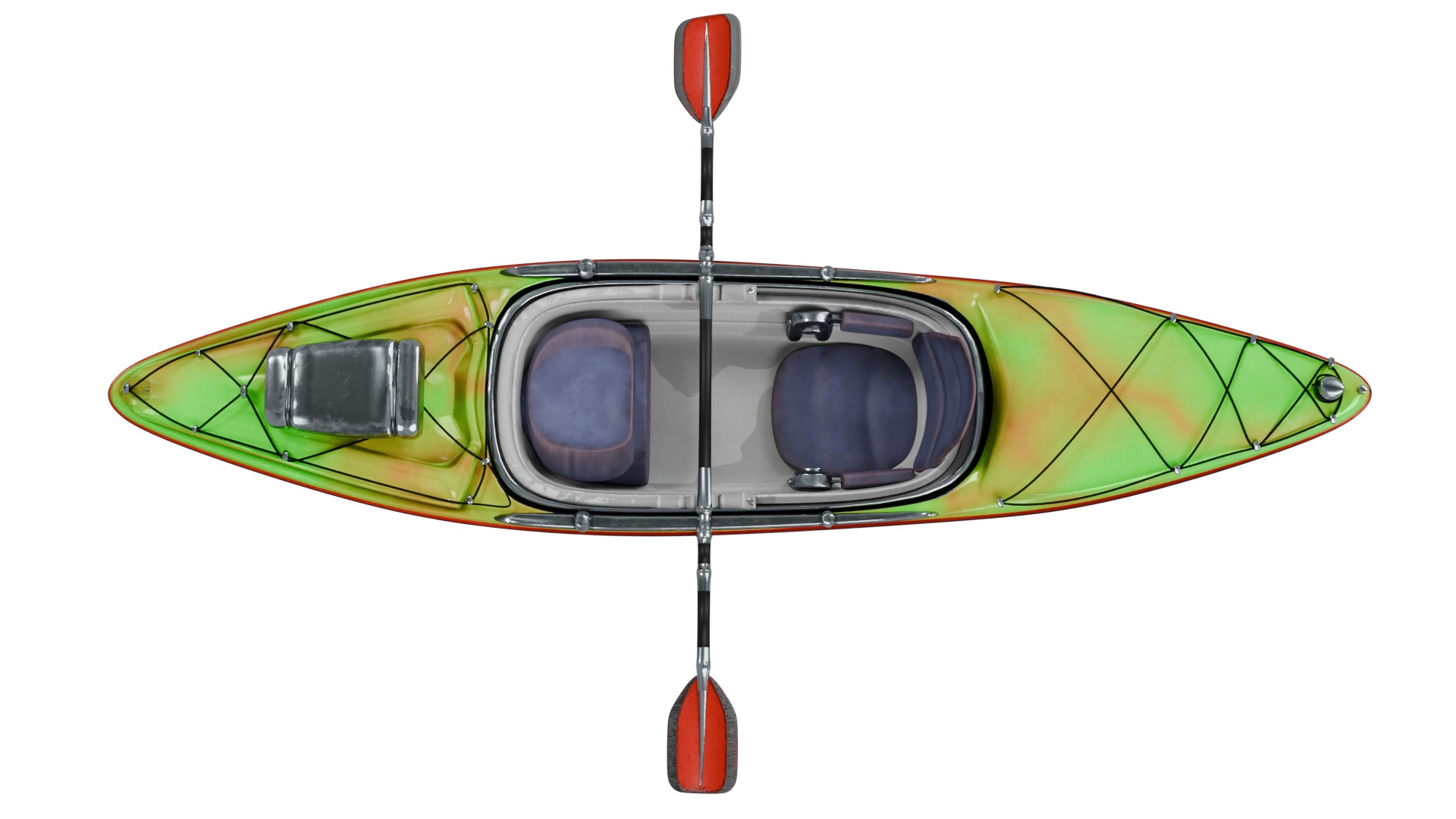Kayak 3D model_8