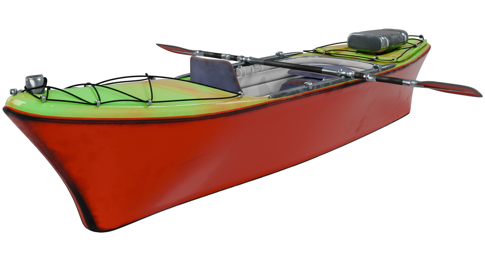 Kayak 3D model_4
