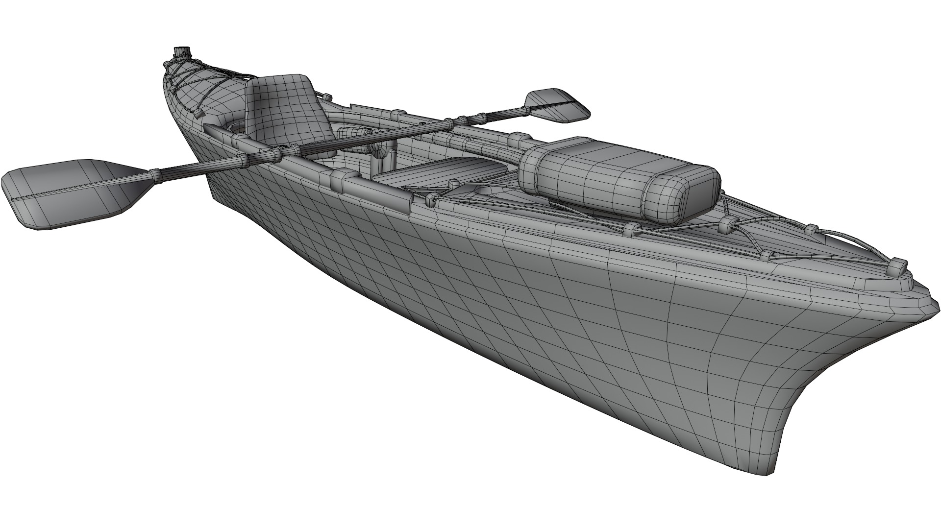 Kayak 3D model_15