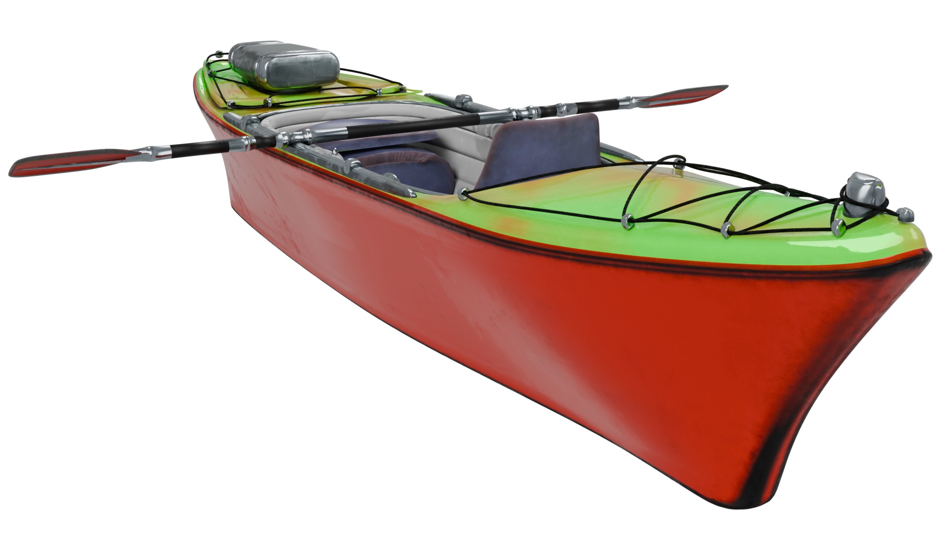 Kayak 3D model_2