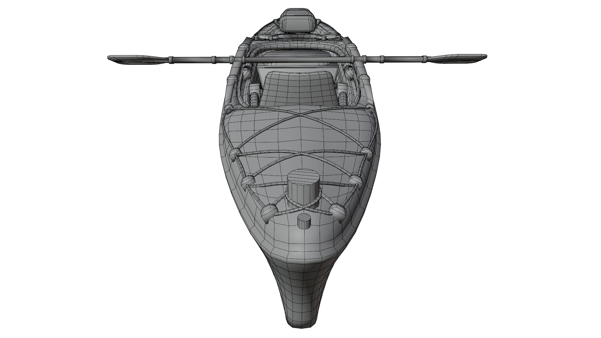 Kayak 3D model_12