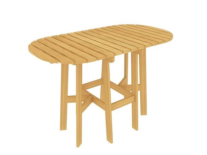 IKEA Askholmen dining table  3D model