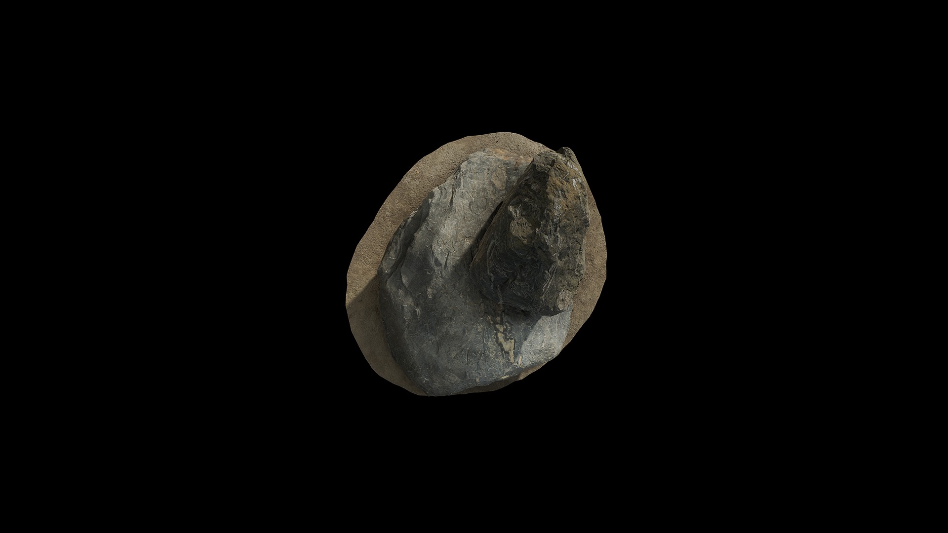 Anydrafts Rock 20 Low-poly 3D model_5