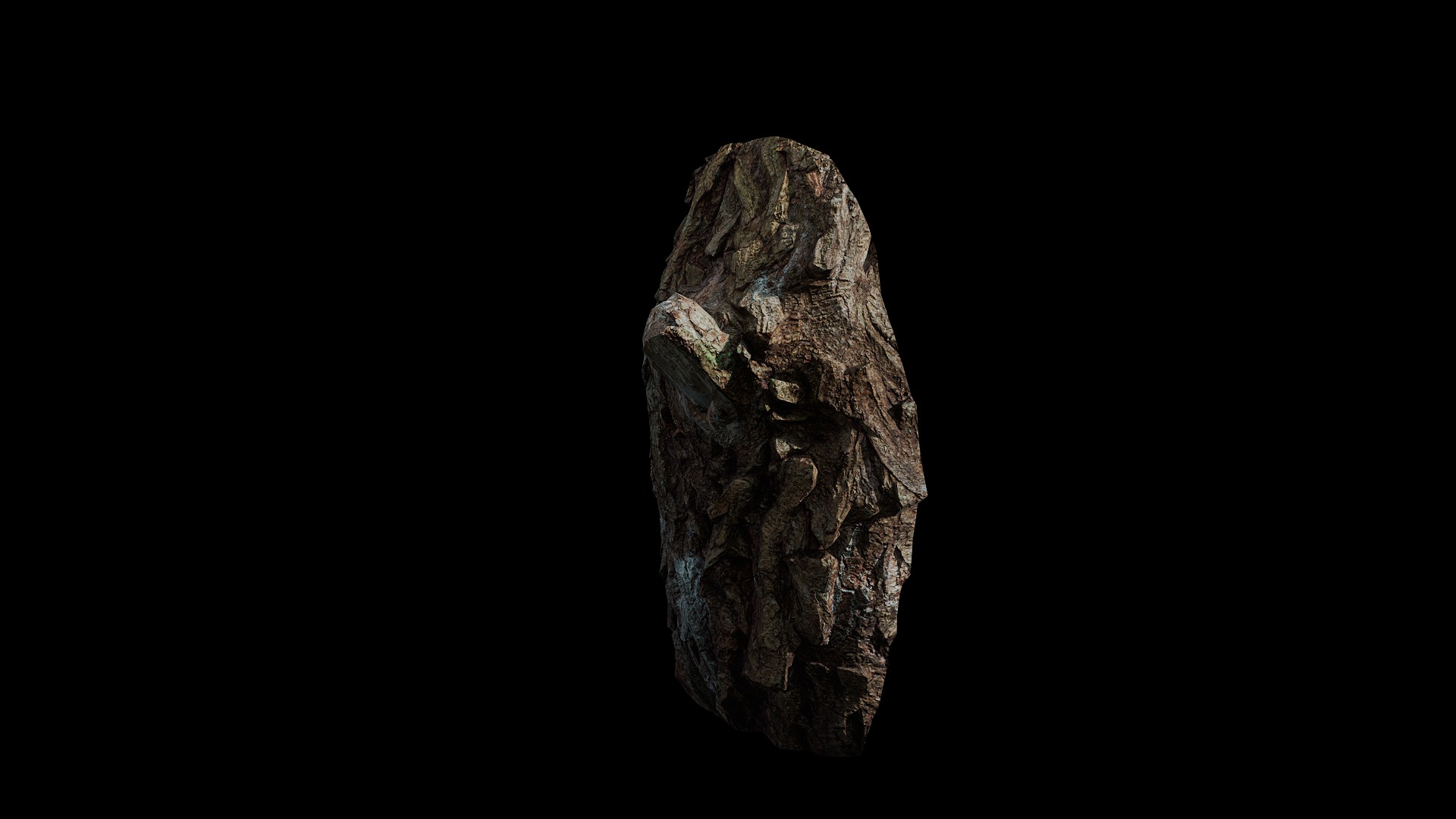 Anydrafts Salix babylonica Burl 09 Low-poly 3D model_4