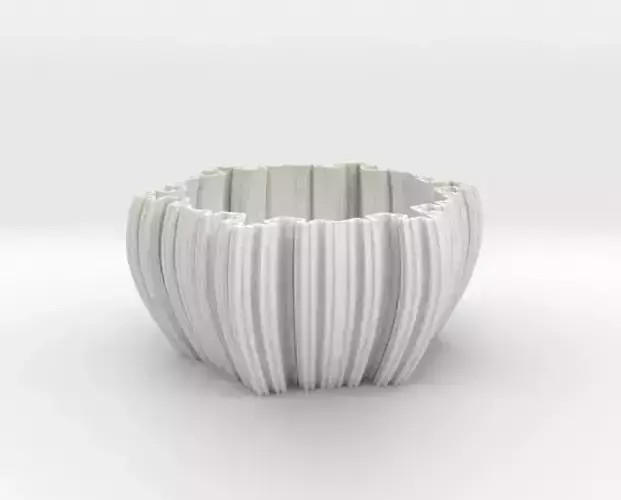 Fractal Bowl 3D print model