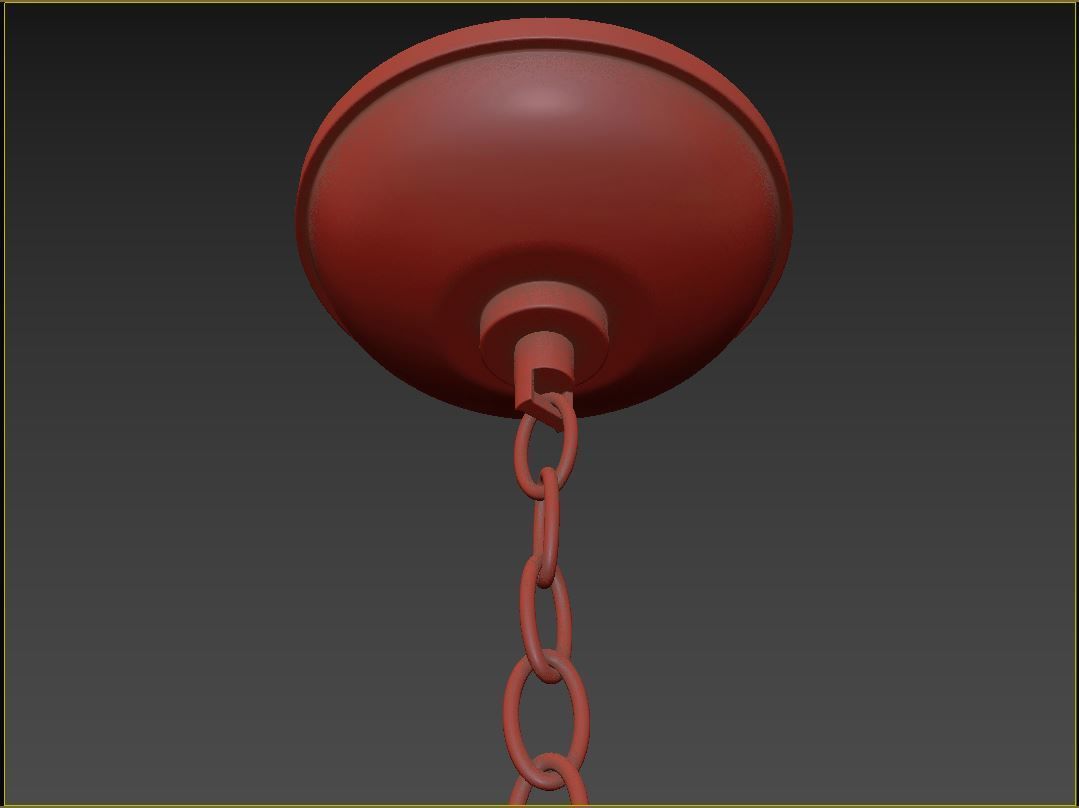 RH Talia Round Chandelier 38 3D model_6