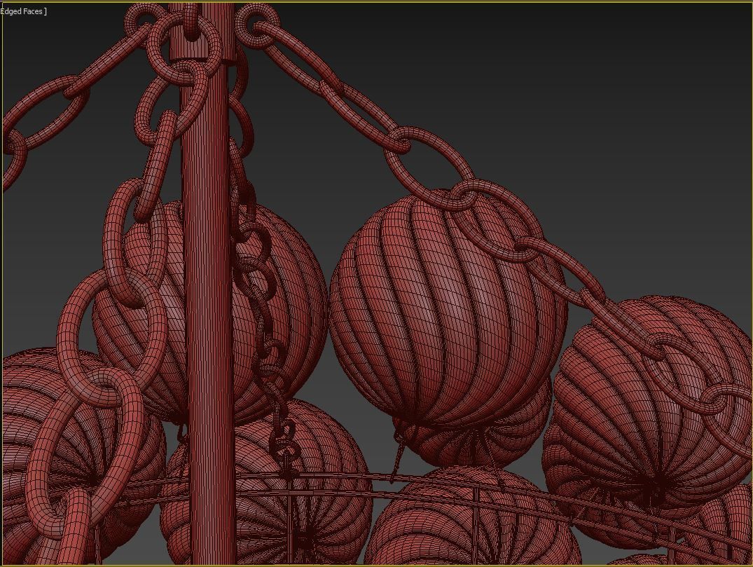 RH Talia Round Chandelier 38 3D model_14