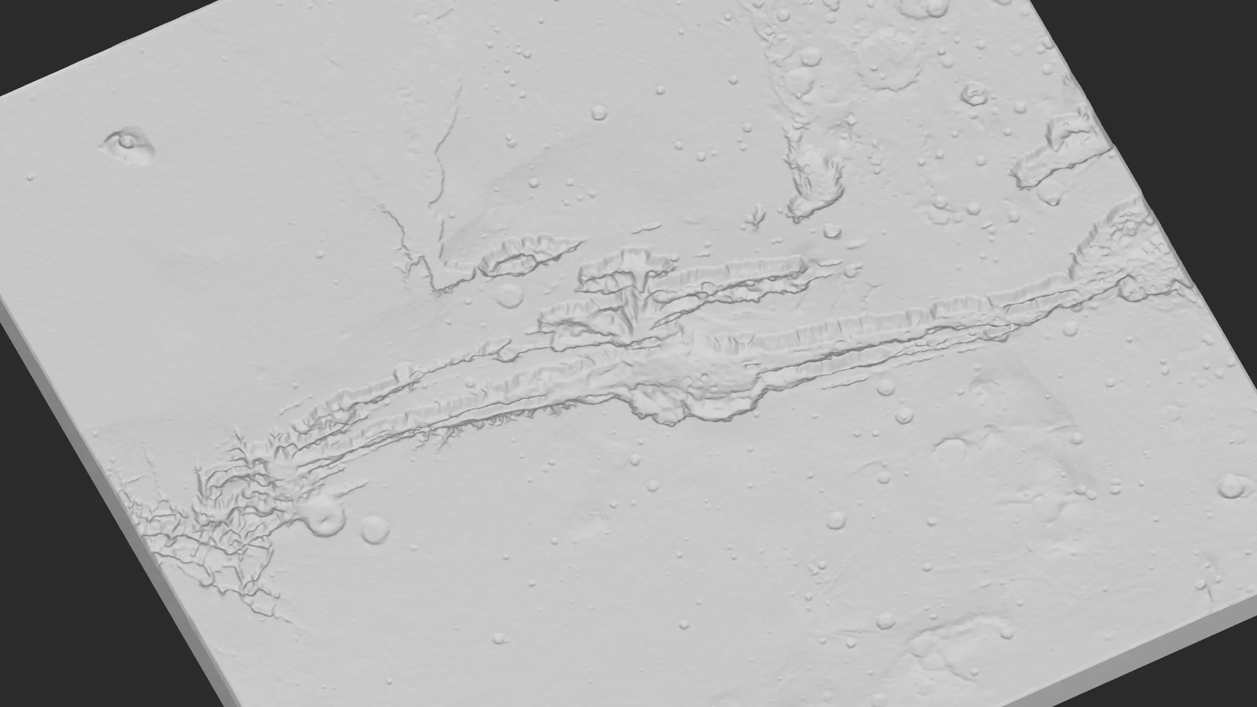 Valles Marineris 3D print model