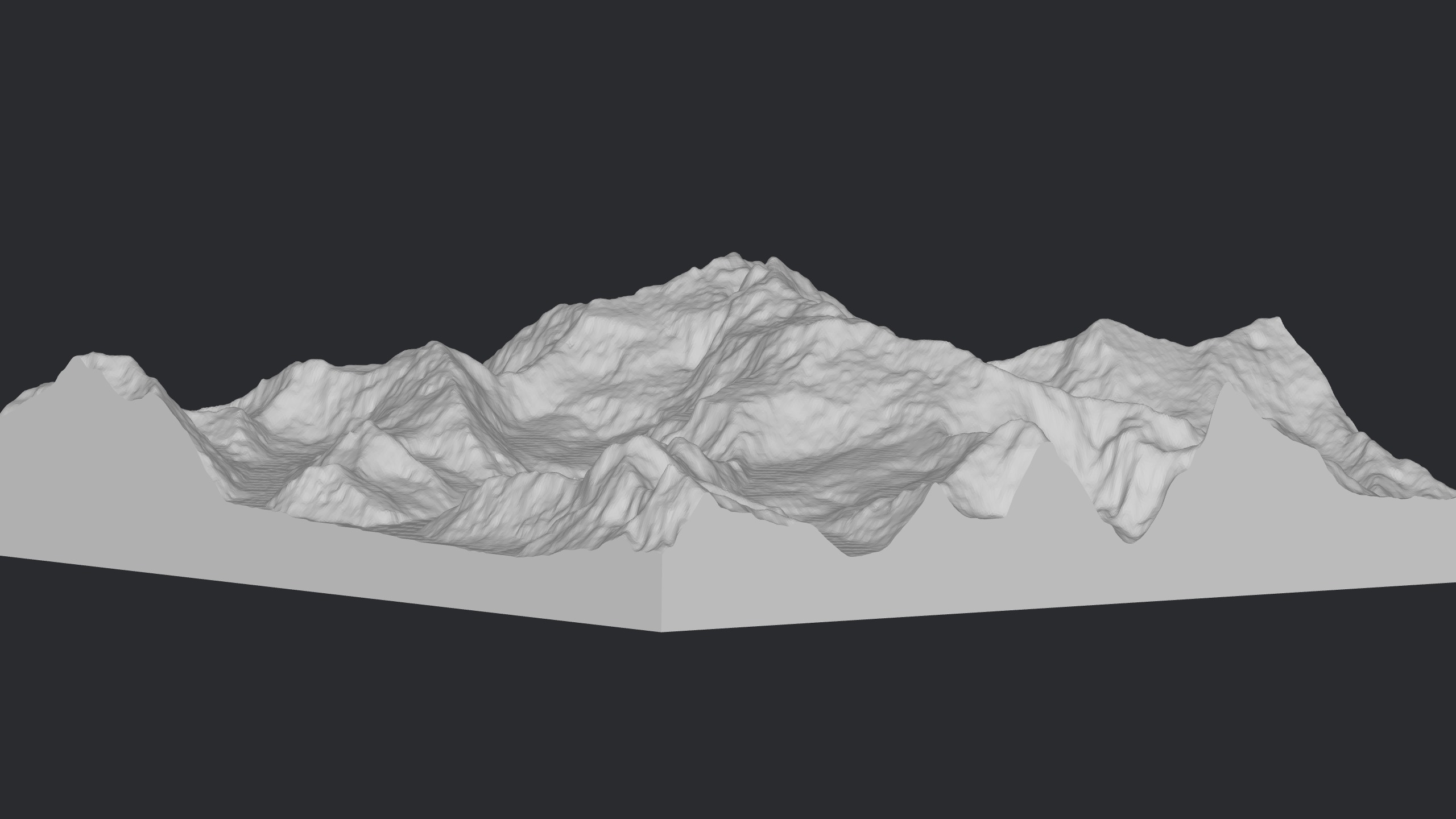 Iconic Mountains Pack III 3D print model_5