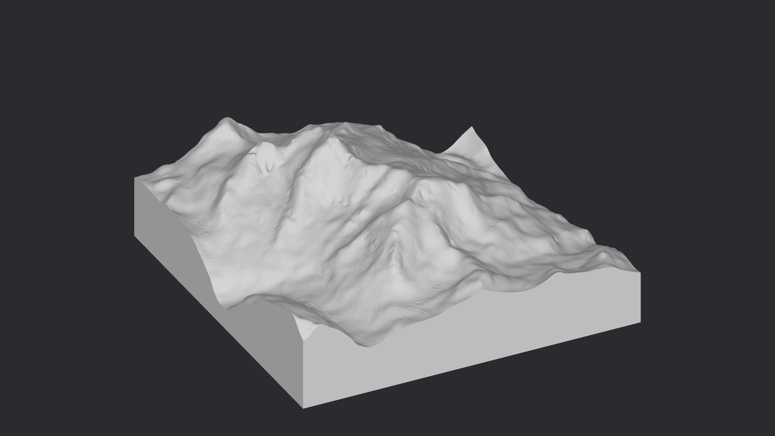 Iconic Mountains Pack III 3D print model_4