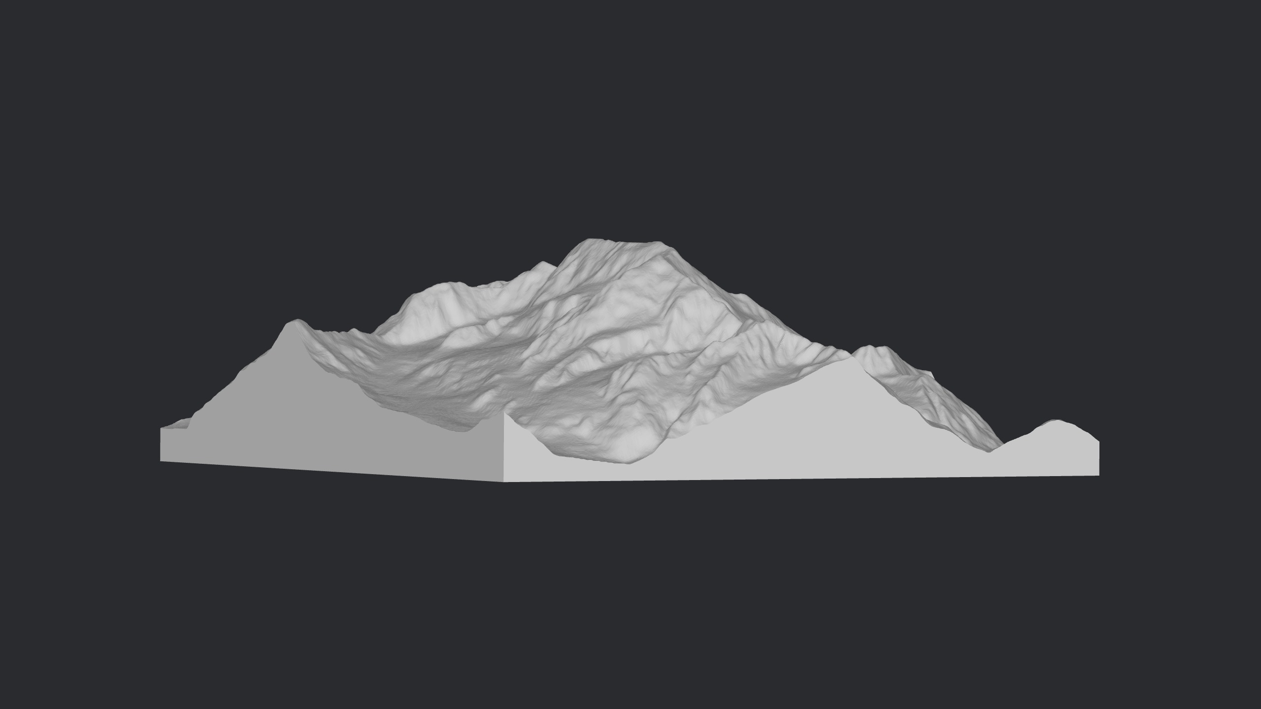 Iconic Mountains Pack III 3D print model_1