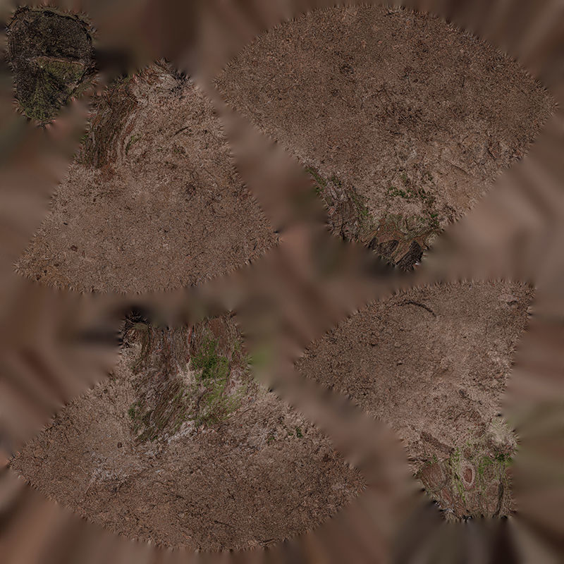 Anydrafts Stump 02 Low-poly 3D model_1