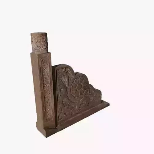 Anydrafts Stone carving railing 01
