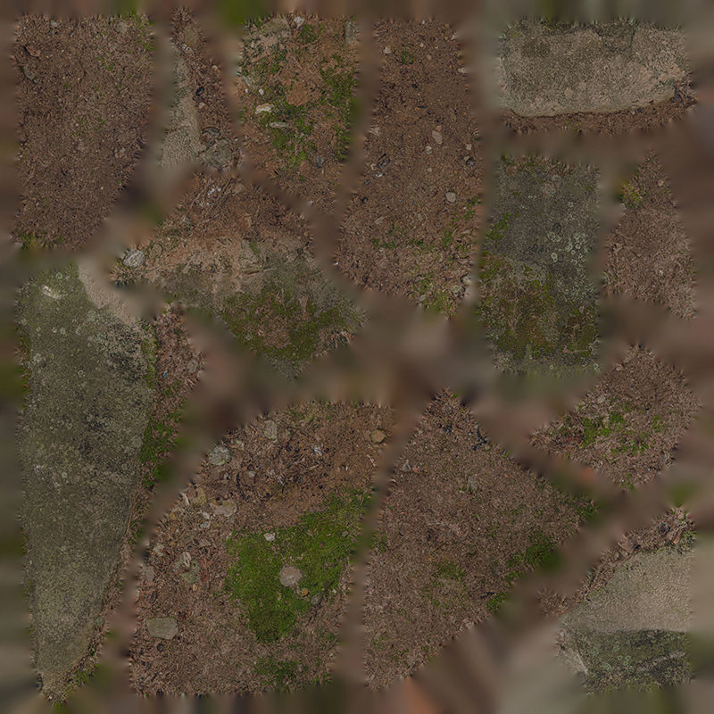 Anydrafts Mossy stone 01 Low-poly 3D model_8