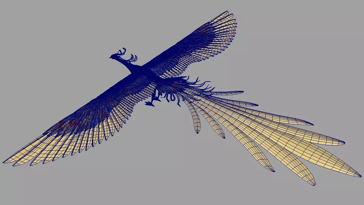 Phoenix 3D model_9