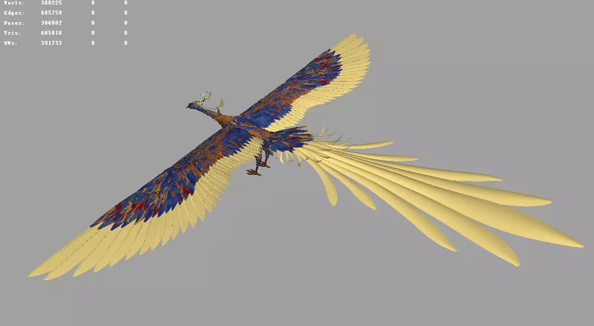Phoenix 3D model_14