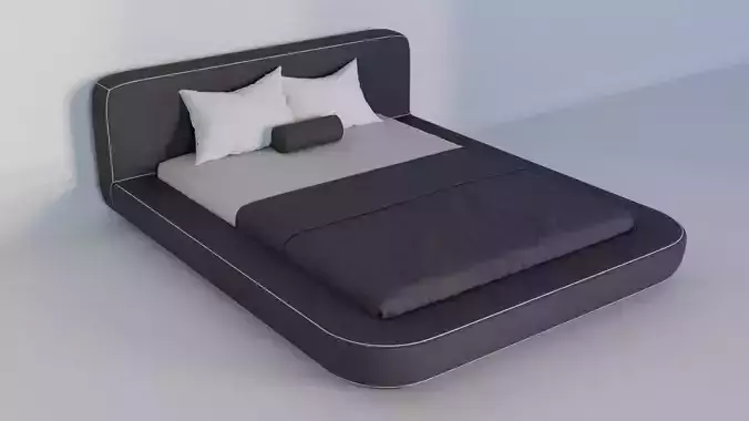 minimalist bed  soft