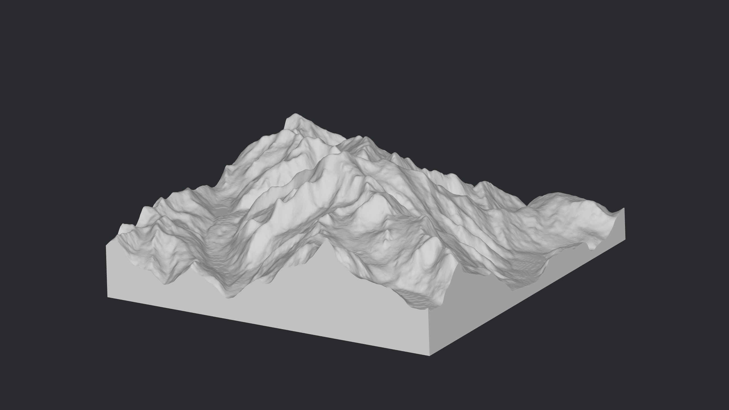 Iconic Mountains Pack II 3D print model_5