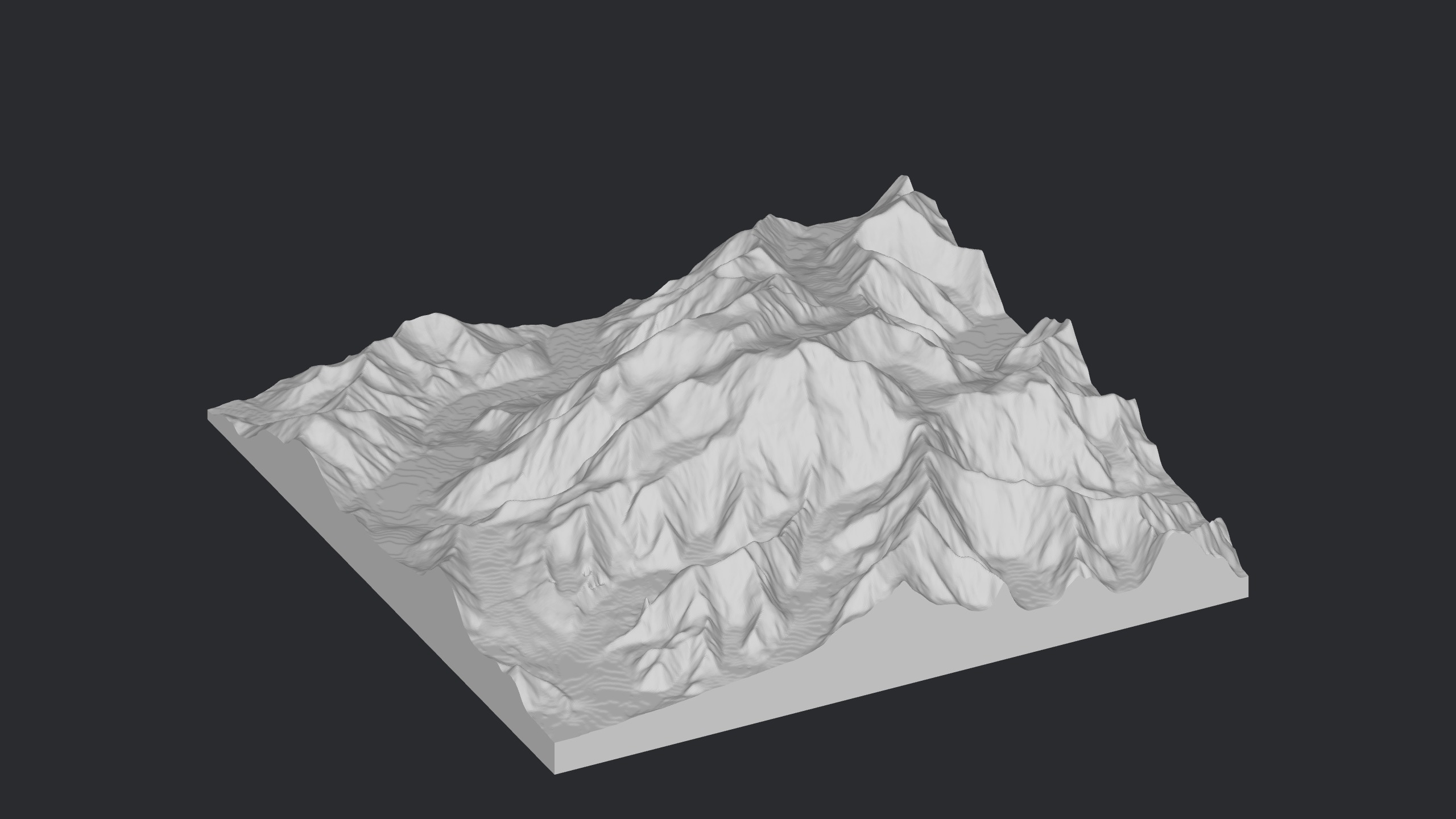 Iconic Mountains Pack II 3D print model_2