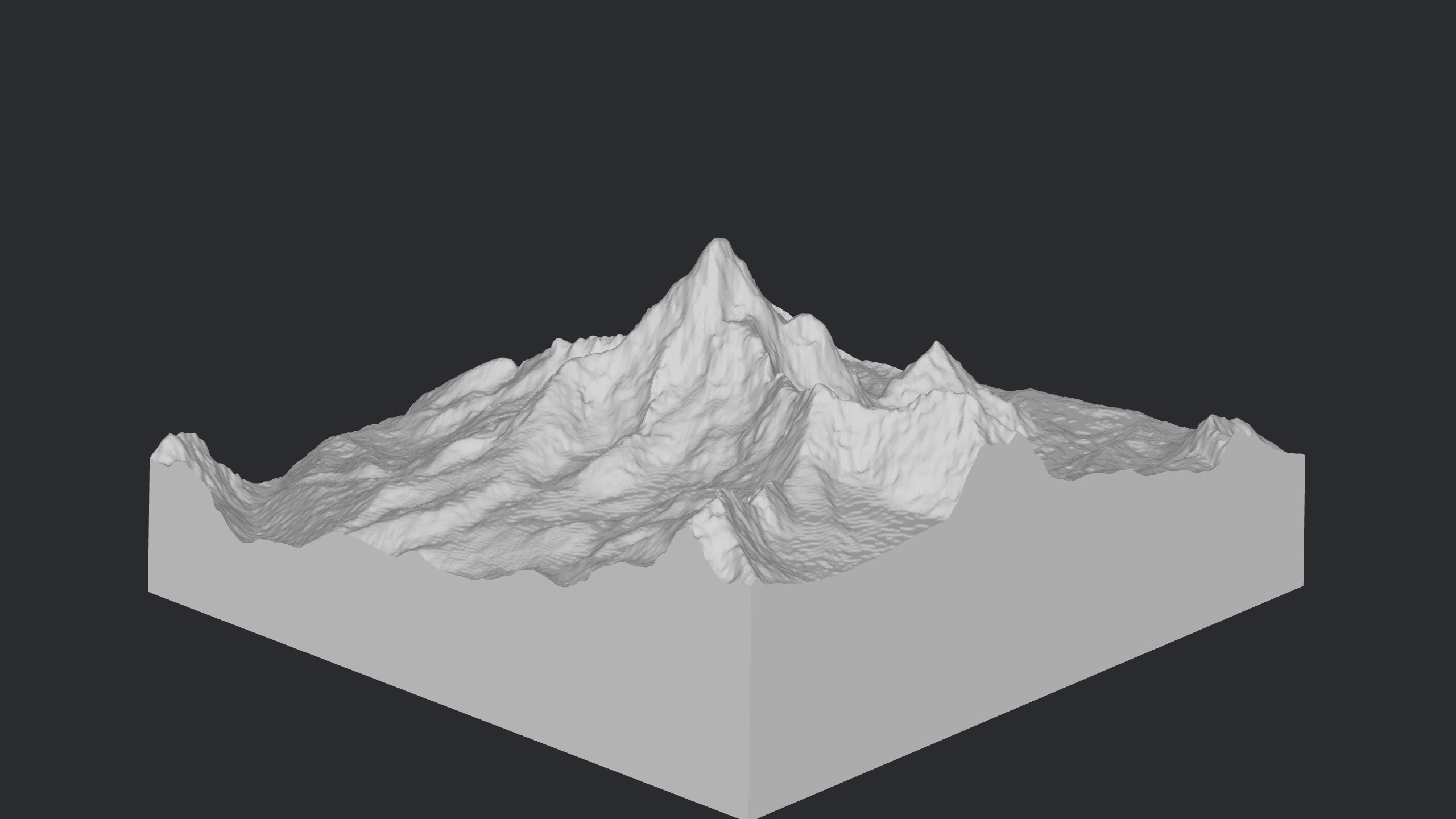 Iconic Mountains Pack II 3D print model_1