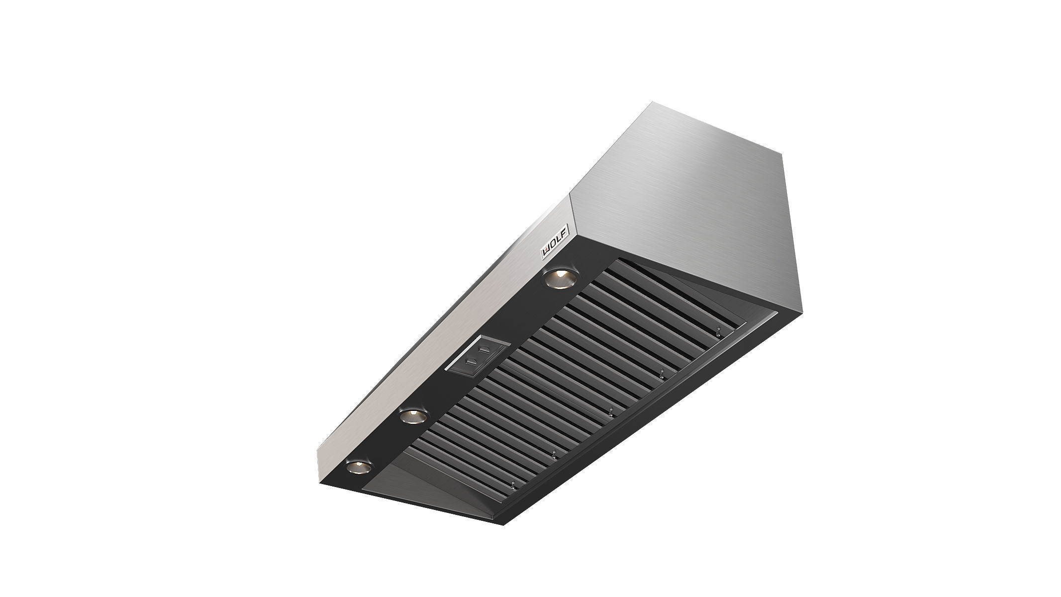 Wolf Wall Mount Canopy Range Hood PW542418 3D model_12