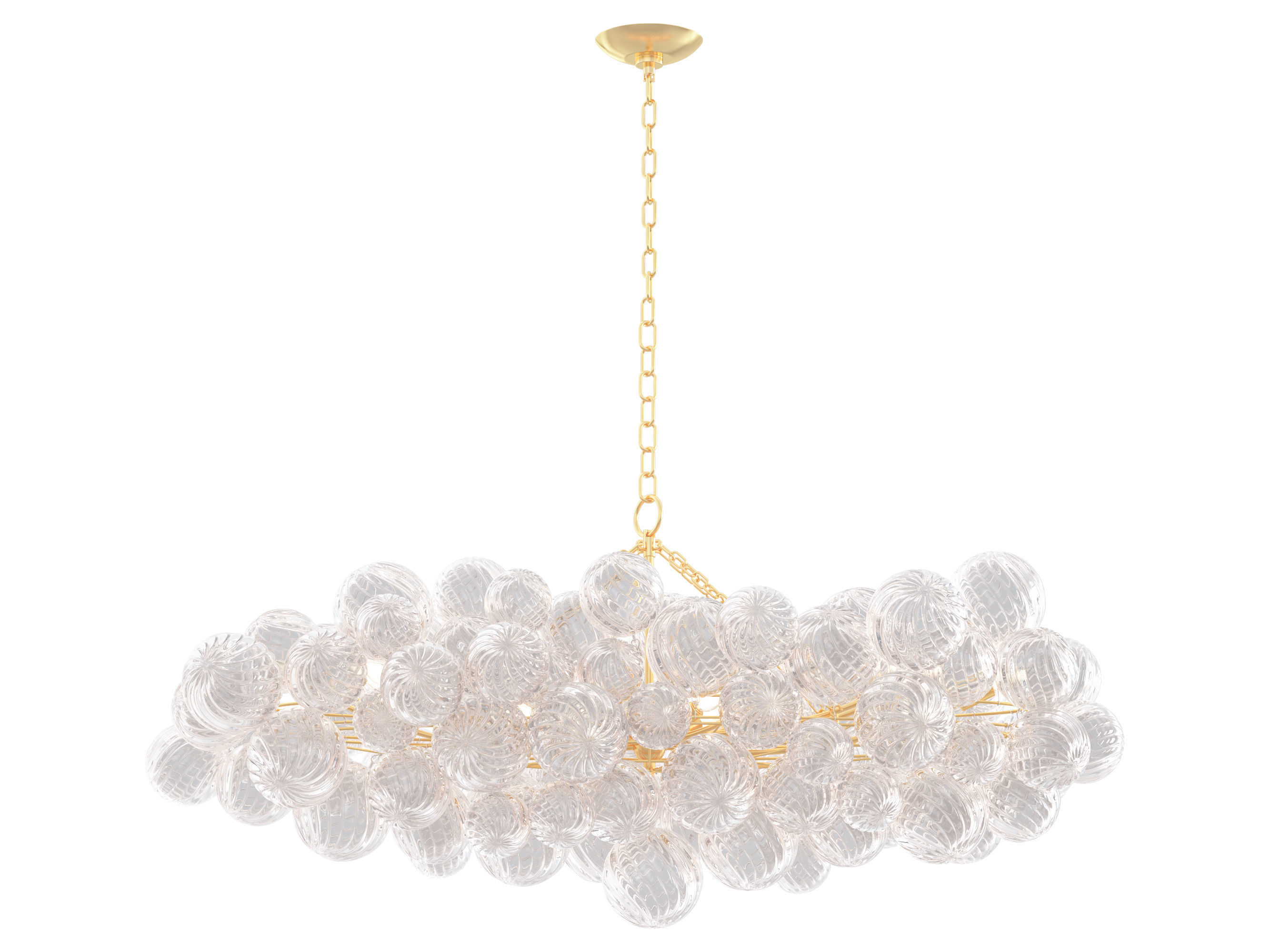 RH Talia Linear Chandelier 63 3D model_8