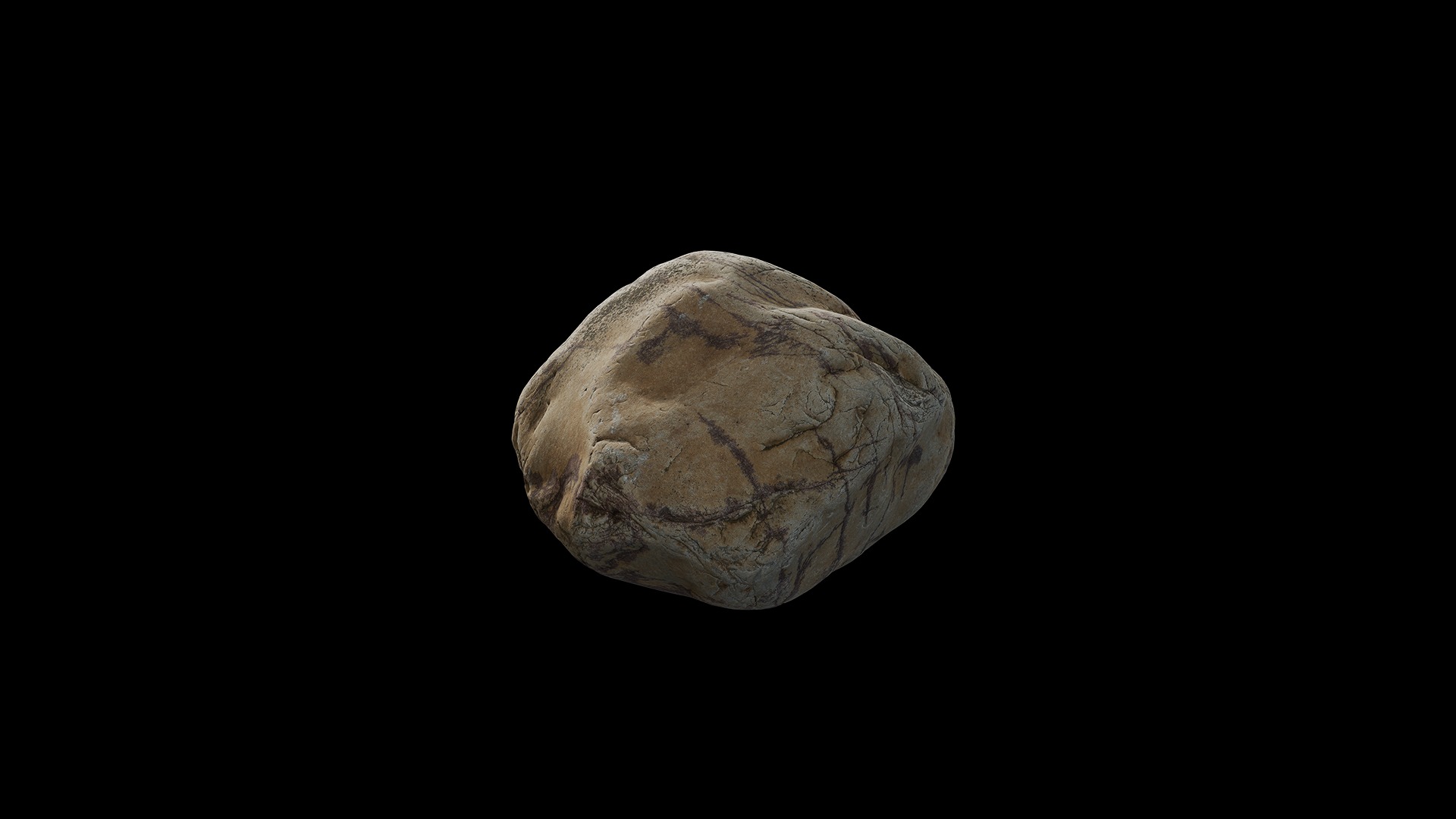 Anydrafts Riverway Stone 04 Low-poly 3D model_5