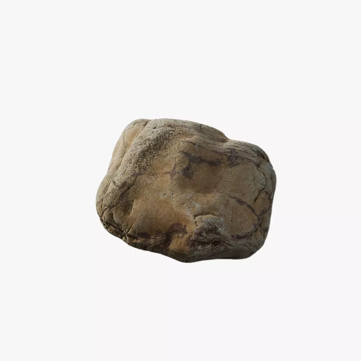 Anydrafts Riverway Stone 04 Low-poly 3D model_0