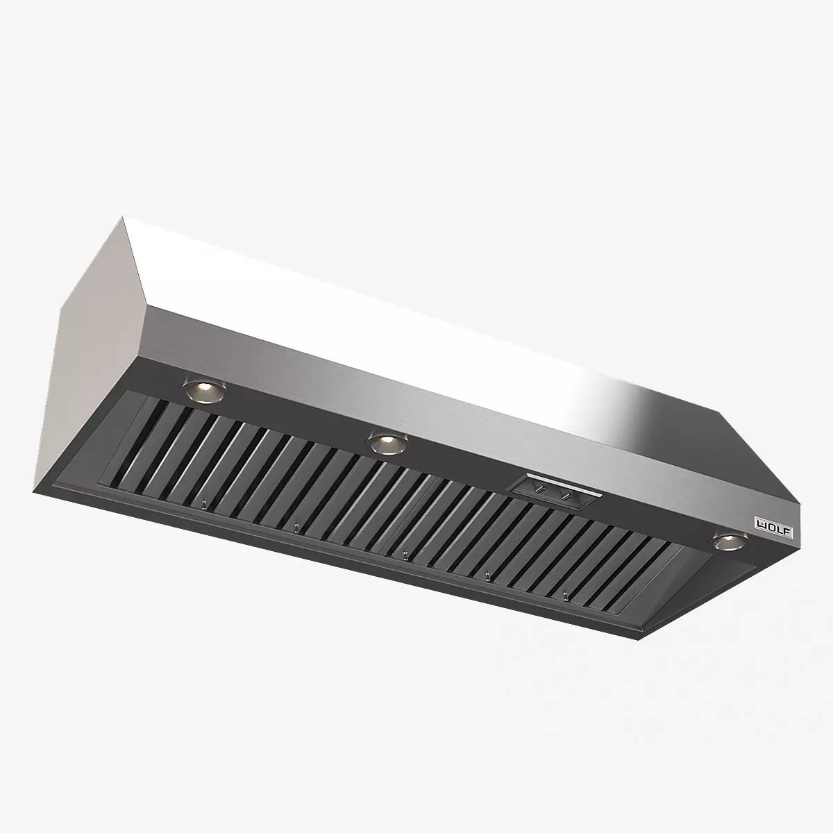 Wolf Wall Mount Canopy Range Hood PW602418 3D model