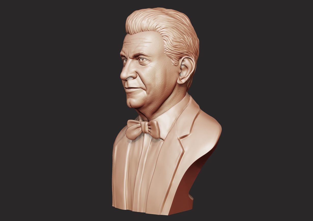 Jacques Lacan Bust 3D print model_22