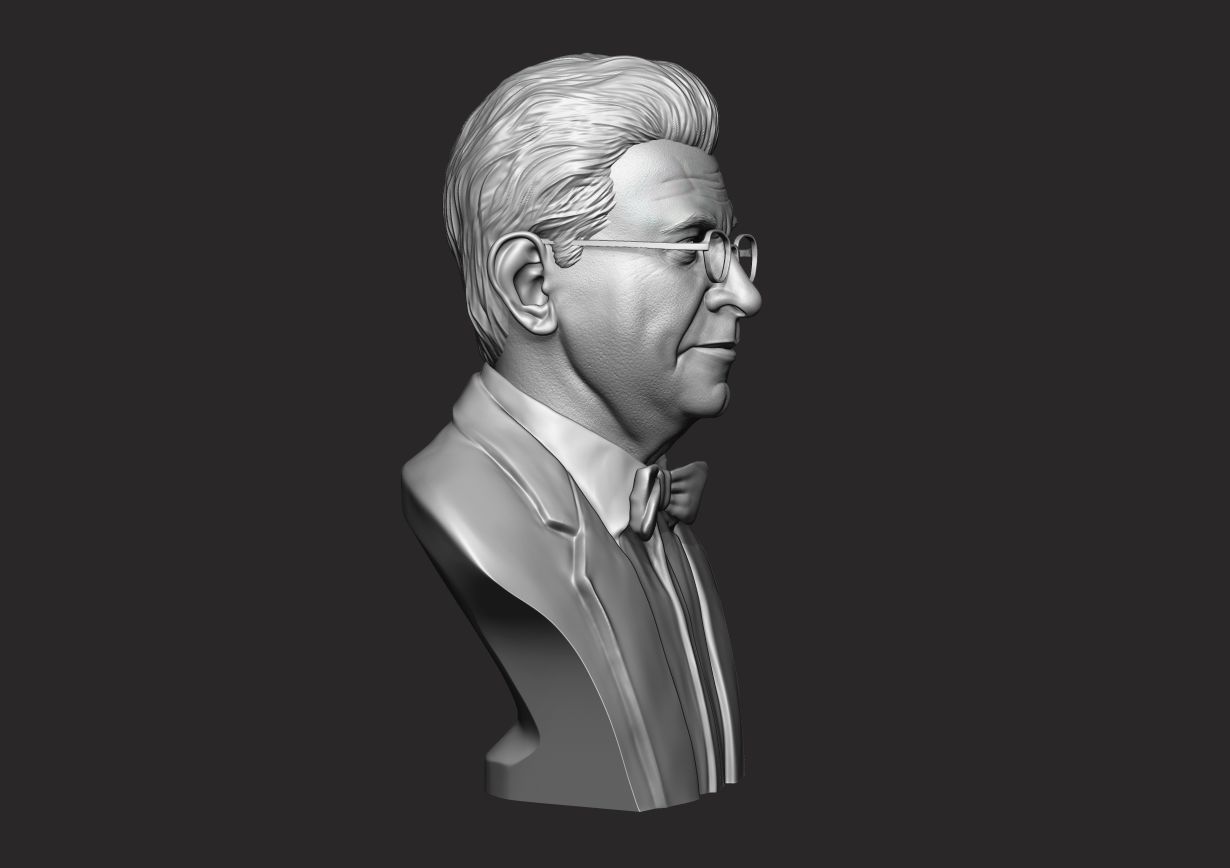 Jacques Lacan Bust 3D print model_17