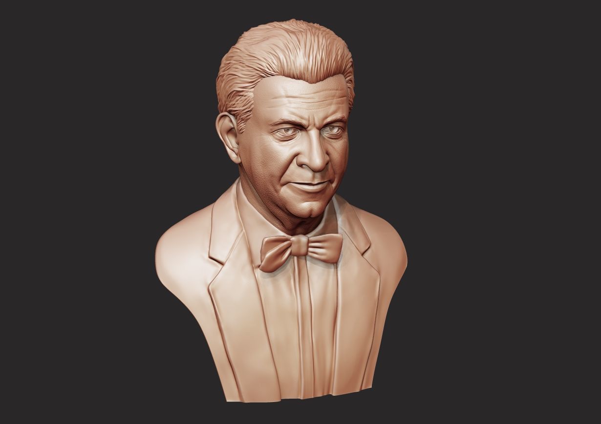 Jacques Lacan Bust 3D print model_15