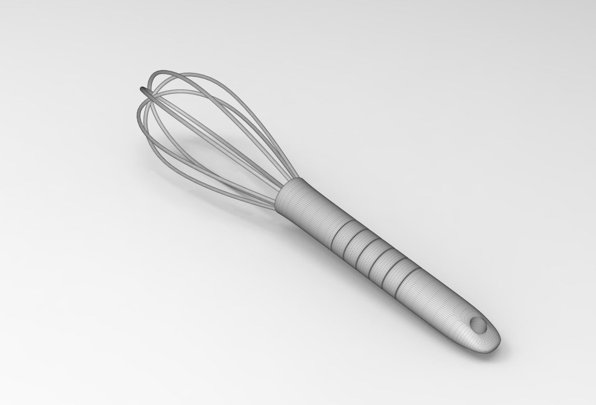 Ugy Whisk Low-poly 3D model_5
