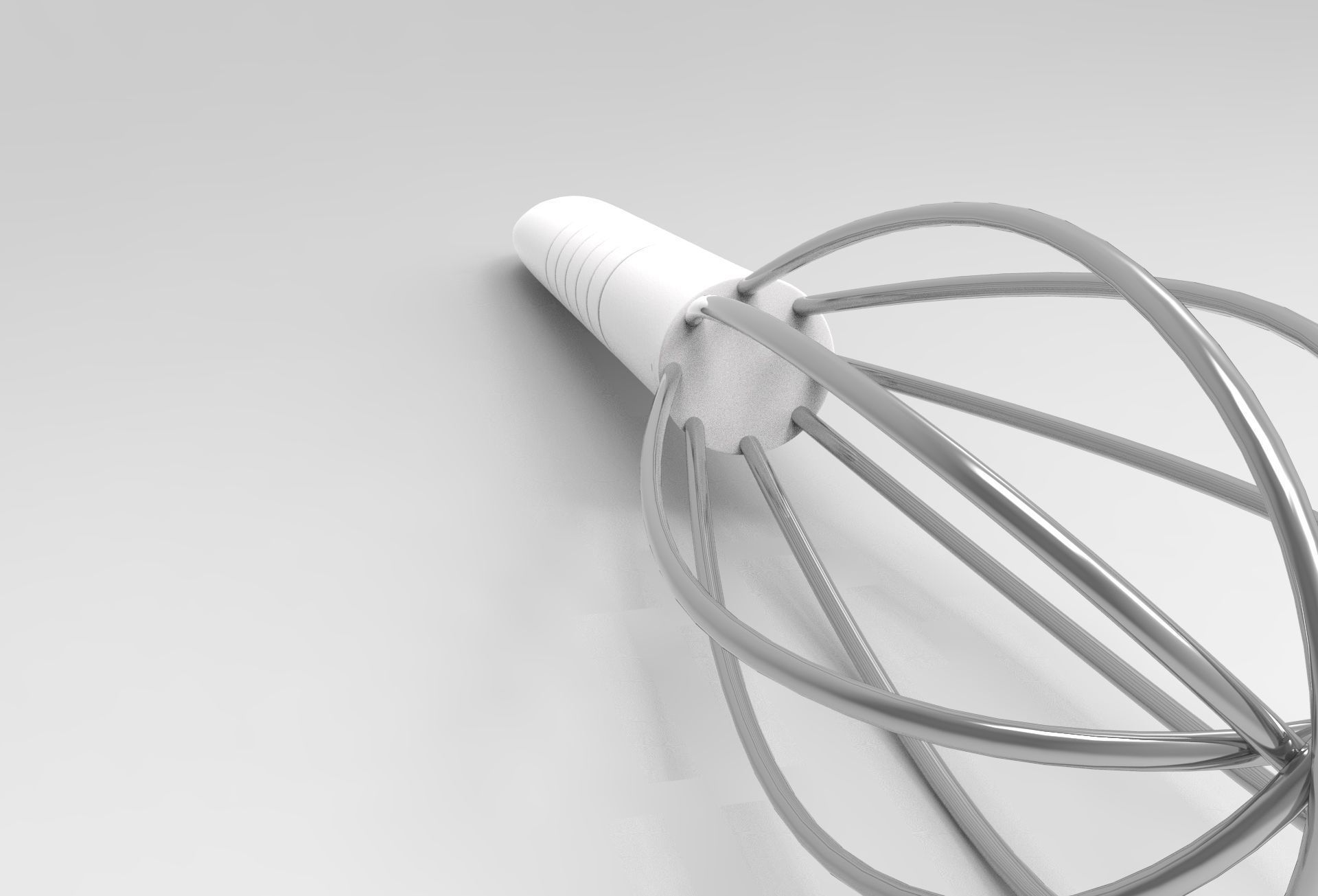 Ugy Whisk Low-poly 3D model_4