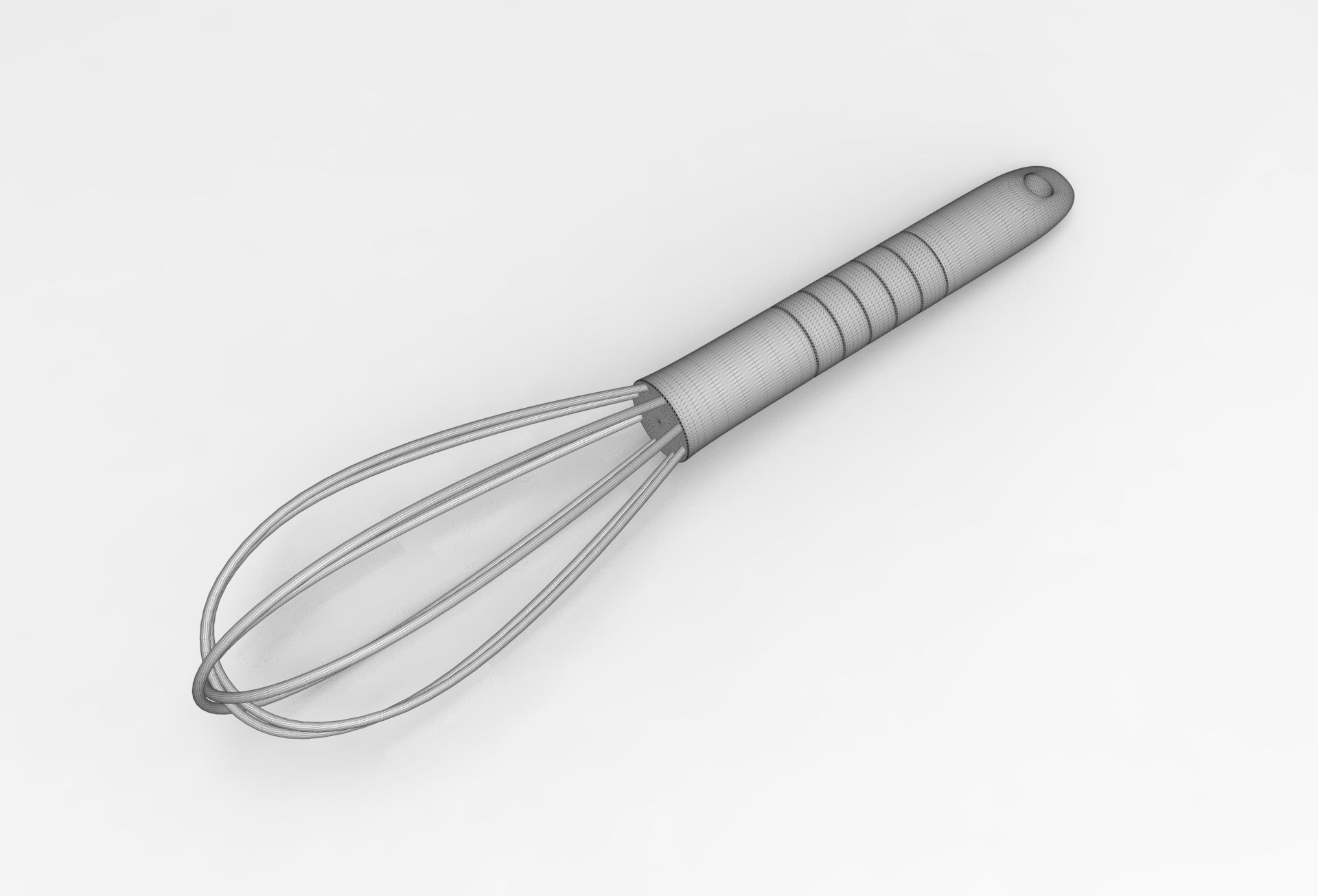 Ugy Whisk Low-poly 3D model_6