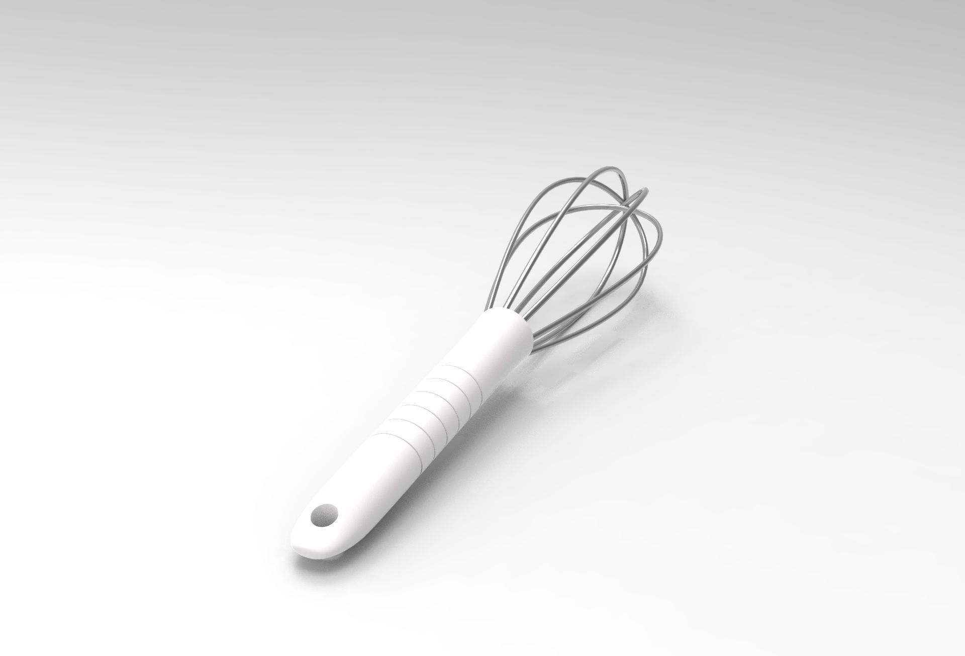 Ugy Whisk Low-poly 3D model_2