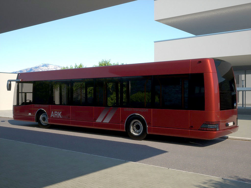 ARK bus 12 City Liner 3D model_4