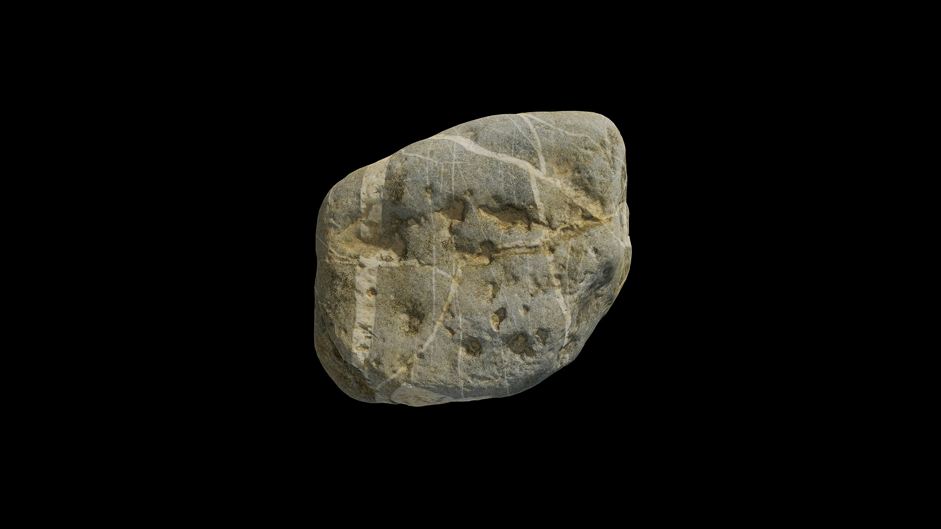 Anydrafts Stone 10 Low-poly 3D model_6